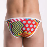 BKP1701 Bikini back - Colorful men's bikini underwear by Groovin'