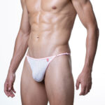 Pink G-string underwear for men – minimal, sexy, and comfortable design from GROOVIN