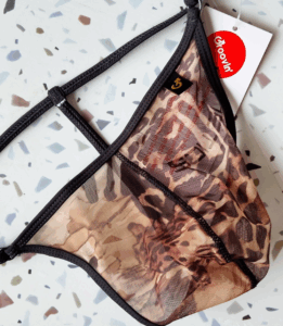 Groovin' G-String See-Through - GST2502 Tiger - Image 3