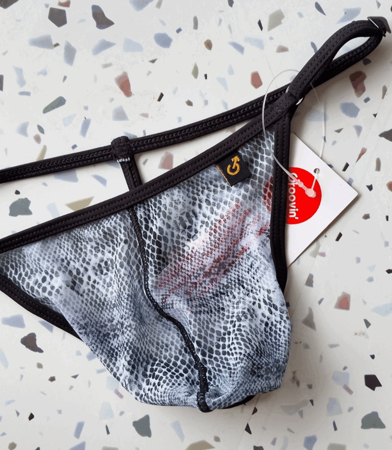 Groovin' G-String See-Through - GSP2503 Python - Image 3