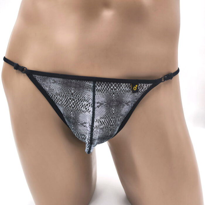 Groovin' G-String See-Through - GSP2503 Python - Image 1