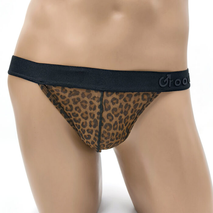 Tanga See Through - TGL2501 Leopard - Image 1