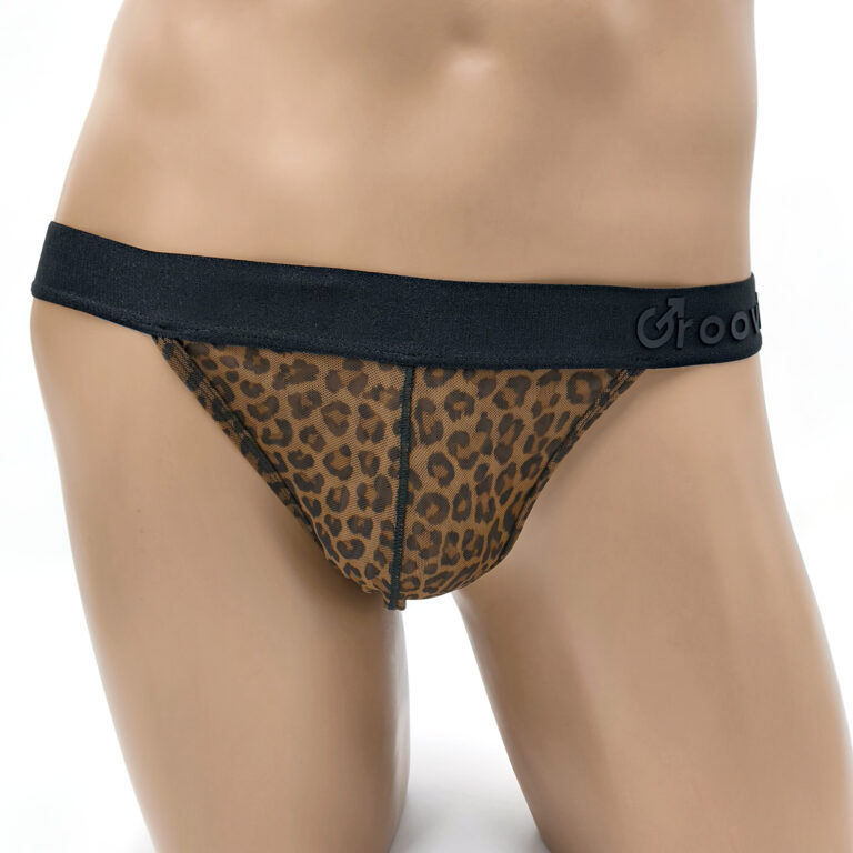 Tanga See Through - TGL2501 Leopard - Image 1
